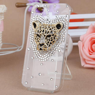 Fit-to-Kill Elegant Leopard iPhone 4/4S Case  Gold - One Size