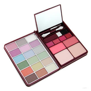 Cameleon - MakeUp Kit G0139-1 : 18x Eyeshadow, 2x Blusher, 2x Pressed Powder, 4x Lipgloss -