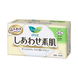 Kao - Laurier F Ultra Gentle Daily Absorbent Wing Feminine Pads 22.5cm 20 pcs