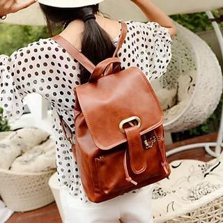Donini Bags Faux Leather Backpack