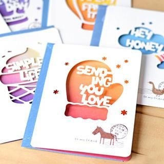 MissYou Perforated Greeting Card