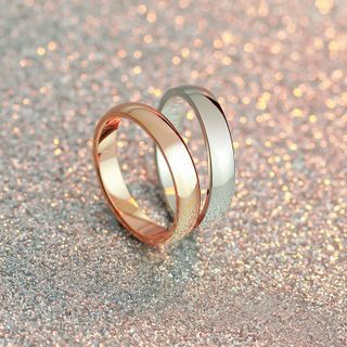 LoveGem Matching Couple Ring
