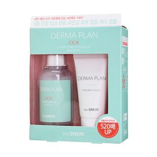 The Saem - Derma Plan Cica Soothing Barrier Ampoule Special Set 2 pcs