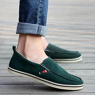 Preppy Boys Faux-Suede Moccasins