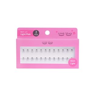 ccam bbak - Original Eyelash 2 Points - 13 Types 9mm Light