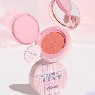 Novo - Plumping Tipsy Cushion Blusher - 3 Colors 03# Strawberry Milk - 7G