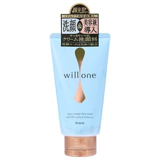 Kracie - Willone Clear Cream Face Wash 120G