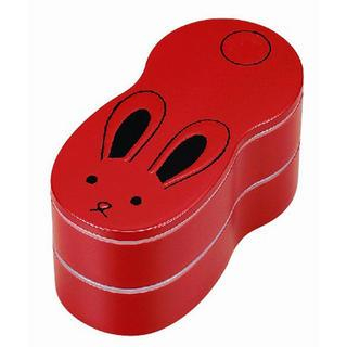Hakoya Hakoya Rabbit Lunch Box Red