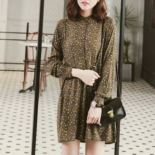 CatWorld Floral Print Shirtdress