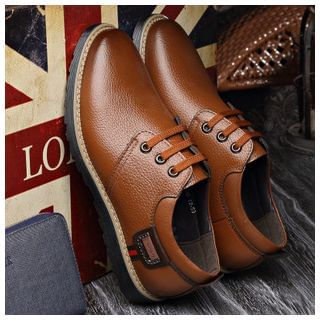 Fortuna Genuine-Leather Lace-Up Casual Shoes