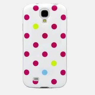 Kindtoy Dotted Galaxy S4 Case White - One Size