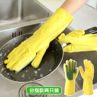 Lazy Corner Cleaning Sponge Gloves