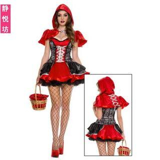 Cosgirl Little Red Riding Hood Party Costume
