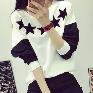 Fashion Street Star Pullover