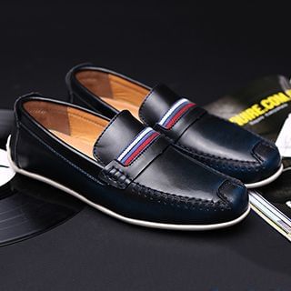 YAX Striped Loafers