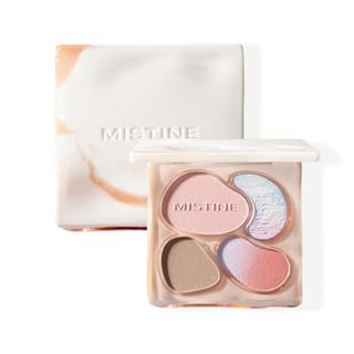 Thai Latte Blush & Contour All-in-One Palette - 2 Types #02 Coastal Sparkles - 12g