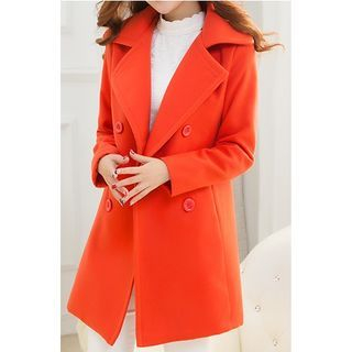 Sienne Woolen Lapel Coat