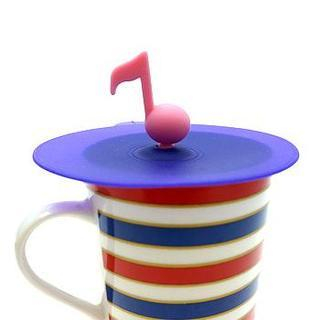 Mr. Mc Music Note Cup Cap Purple , Pink - One Size