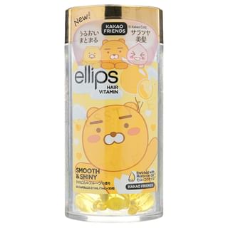 Ellips - Kakao Friends Vitamin Smooth & Shiny Hair Oil Capsule Bottle 30 Pcs