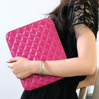 yeswalker Quilted Ipad Case Purple - One Size