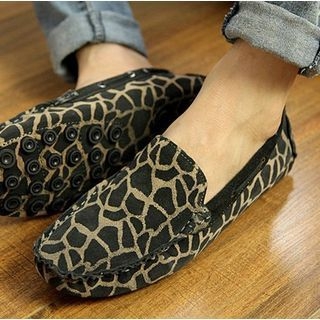 Hipsteria Leopard Loafers