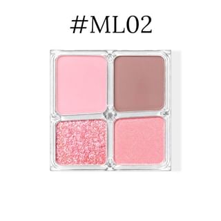 AZTK - Dynamic Spectrum Multi-Functional DIY Comprehensive Palette (Refill Only) - 13 Types ML02# - 4.6g