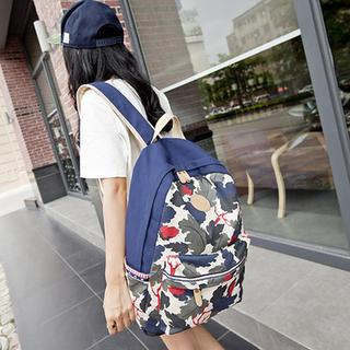 VIVA Camouflage Canvas Backpack