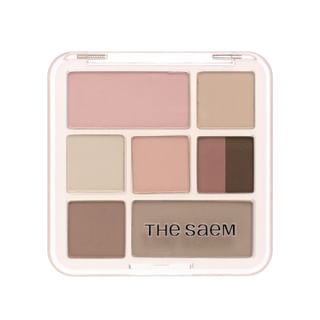 The Saem - Saemmul Shadow Box Palette - 3 Types #03 Fog Milk