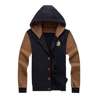 Evzen Two-Tone Hooded Jacket