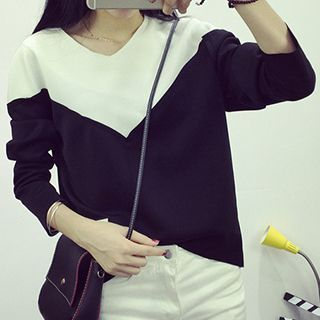 Fashion Street Color-Block Pullover