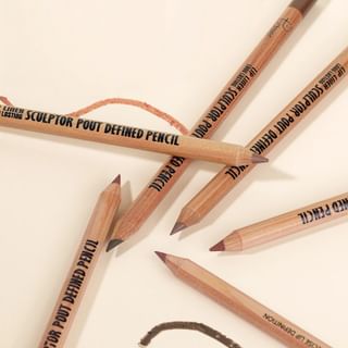 Pudaier - Waterproof Matte Lip Liner Set - 3 Colors Set 01# (1.5g x 6pcs)
