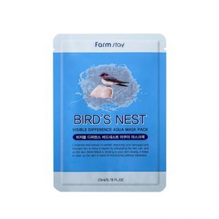 Farm Stay - Visible Difference Birds Nest Aqua Mask Pack - Gesichtsmaske