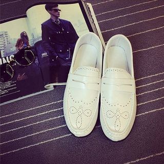 Eurosole Perforated Loafers