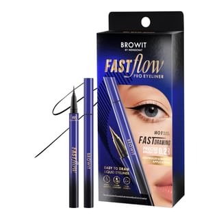 Browit - Fast Flow Pro Eyeliner 01 Black Mood