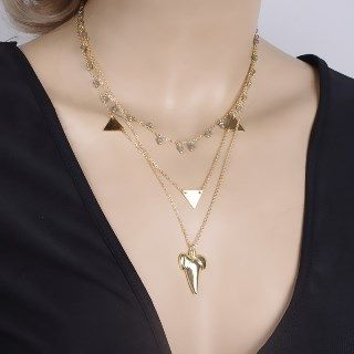 Seirios Multi-Strand Beaded Necklace