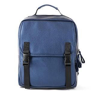 Mr.ace Homme Faux-Leather Backpack