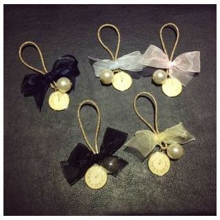 Cassia Bow Accent Hair Tie