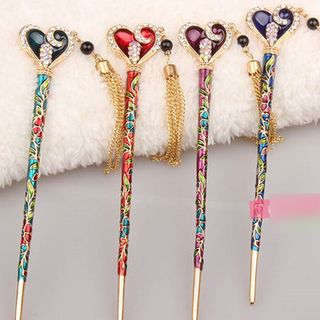 Peony House Chinese Hair Pin