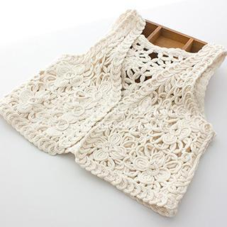 ninna nanna Crochet Knit Vest