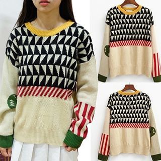 GOGO Girl Pattern Sweater