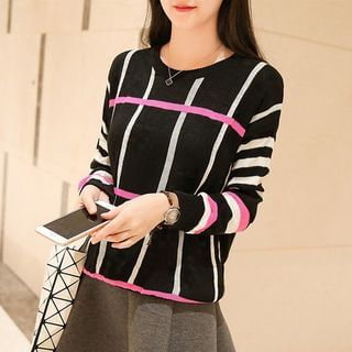 Soft Luxe Color-Block Sweater