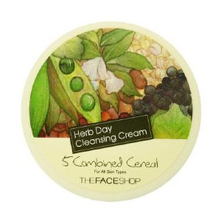 The Face Shop Herb Day Cleansing Cream 5 Combined Cereals 150ml 150ml