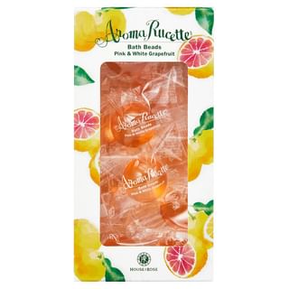 House of Rose - Aroma Rucette Bath Beads Pink & White Grapefruit 10 pcs