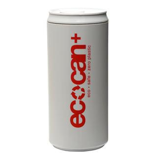 Eco Concepts Eco Can Plus Gray with Red Print (450ml) One Size