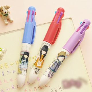 Momoi Printed Multicolour Ball Pen