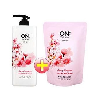 ON: THE BODY Cherry Blossom Set: Body Wash 500g + Refill 250g 2pcs