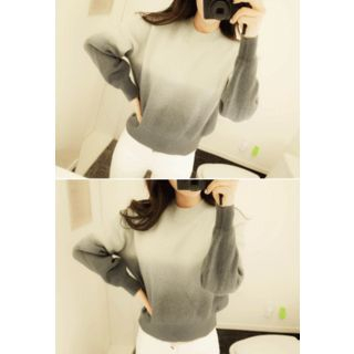 MyFiona Furry Gradient Knit Top
