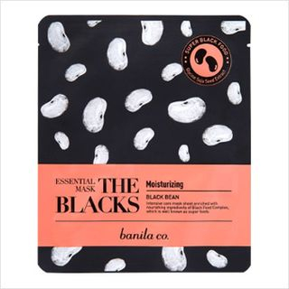 banila co. The Blacks Essential Mask - Black Bean 1sheet