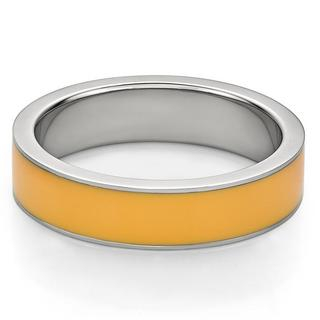 Kenny & co. Orange Enamel Steel Ring