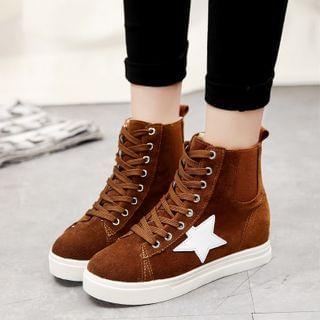 Amy Shoes Star High Cut Sneakers